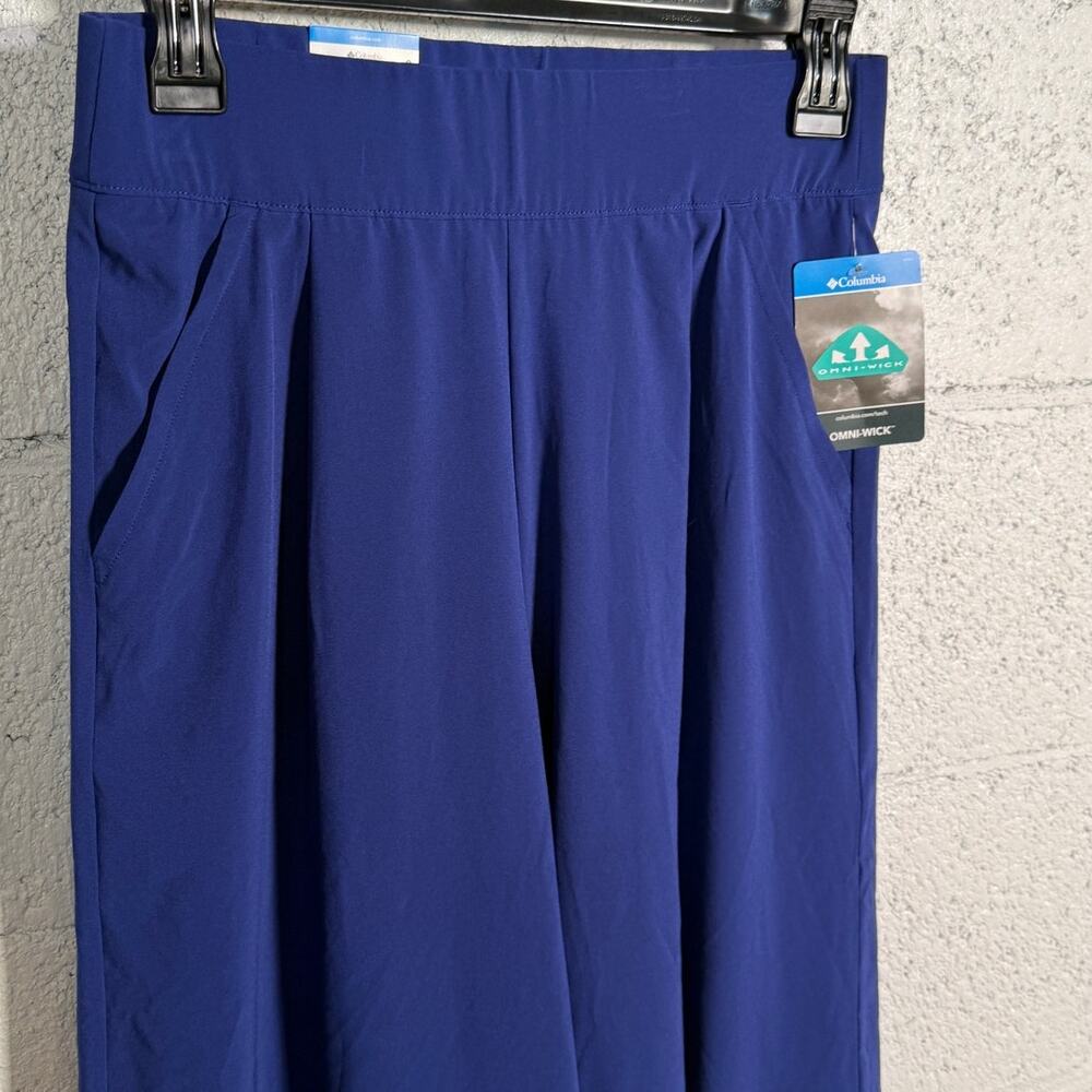 Columbia Women's Anytime Wide Leg Pants blue XS - Picture 4 of 9